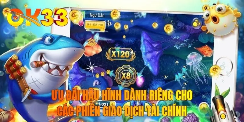 Ưu đãi hậu hĩnh dành riêng cho các phiên giao dịch tài chính